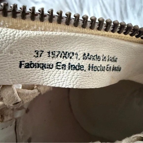 FREE PEOPLE In The Loop Woven Boots Size 37 - Picture 13 of 14